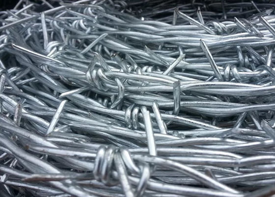 Lawn SWG12 # X 14 # Hot Dipped Galvanized 50kg Barbed Wires