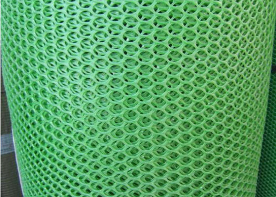 Green HDPE 50m 500gsm Plastic Netting Mesh untuk memancing